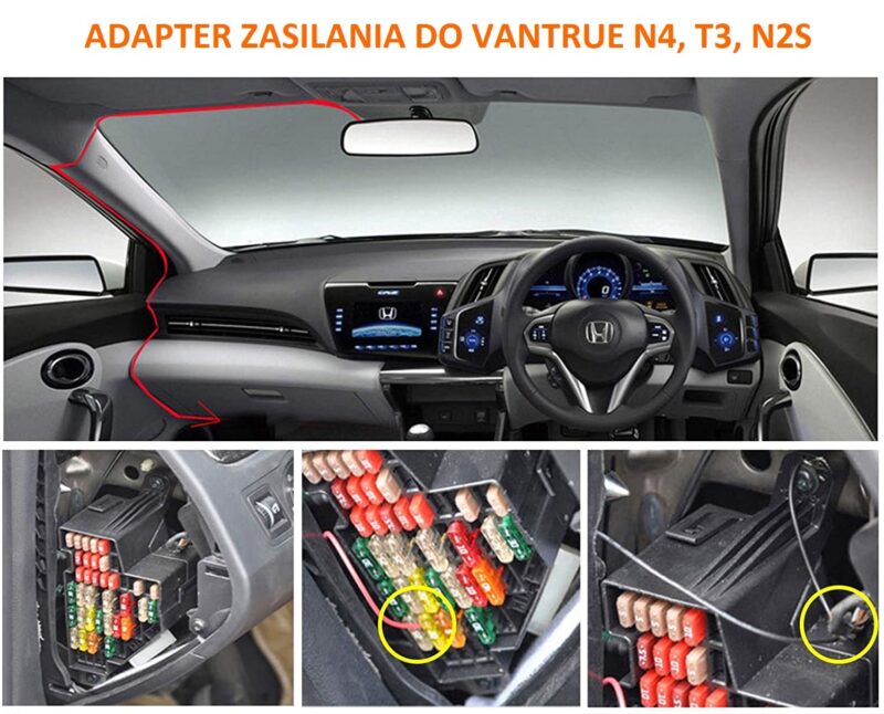 adapter zasilania vantrue n4