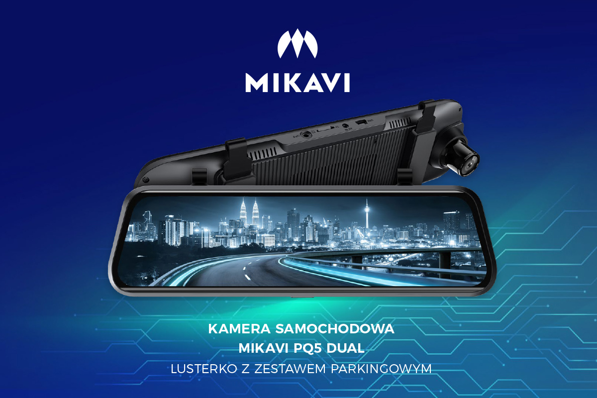 kamera samochodowa mikavi pq5 w lusterku