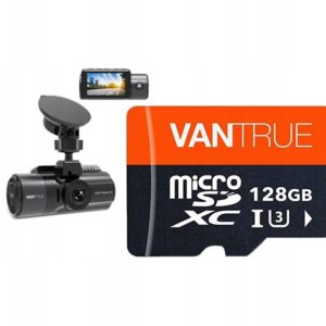 Kamera samochodowa Vantrue T3 + 128GB