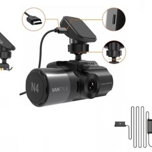 Kamera samochodowa VANTRUE N4 + adapter OBD2 +GPS Taśma dwustronna