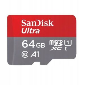 Karta pamięci do kamery samochodowej SANDISK microSDXC 64GB Ultra