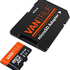 Karta pamięci do kamery samochodowej Vantrue 512GB